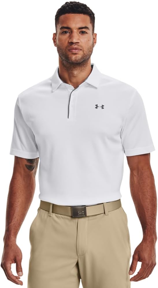Under Armour мужская поло для гольфа Tech, White/ Graphite/ Graphite, Белый, Under Armour мужская поло для гольфа Tech, White/ Graphite/ Graphite
Under Armour мужская поло для гольфа Tech, White/ Graphite/ Graphite, Белый, Under Armour мужская поло для гольфа Tech, White/ Graphite/ Graphite