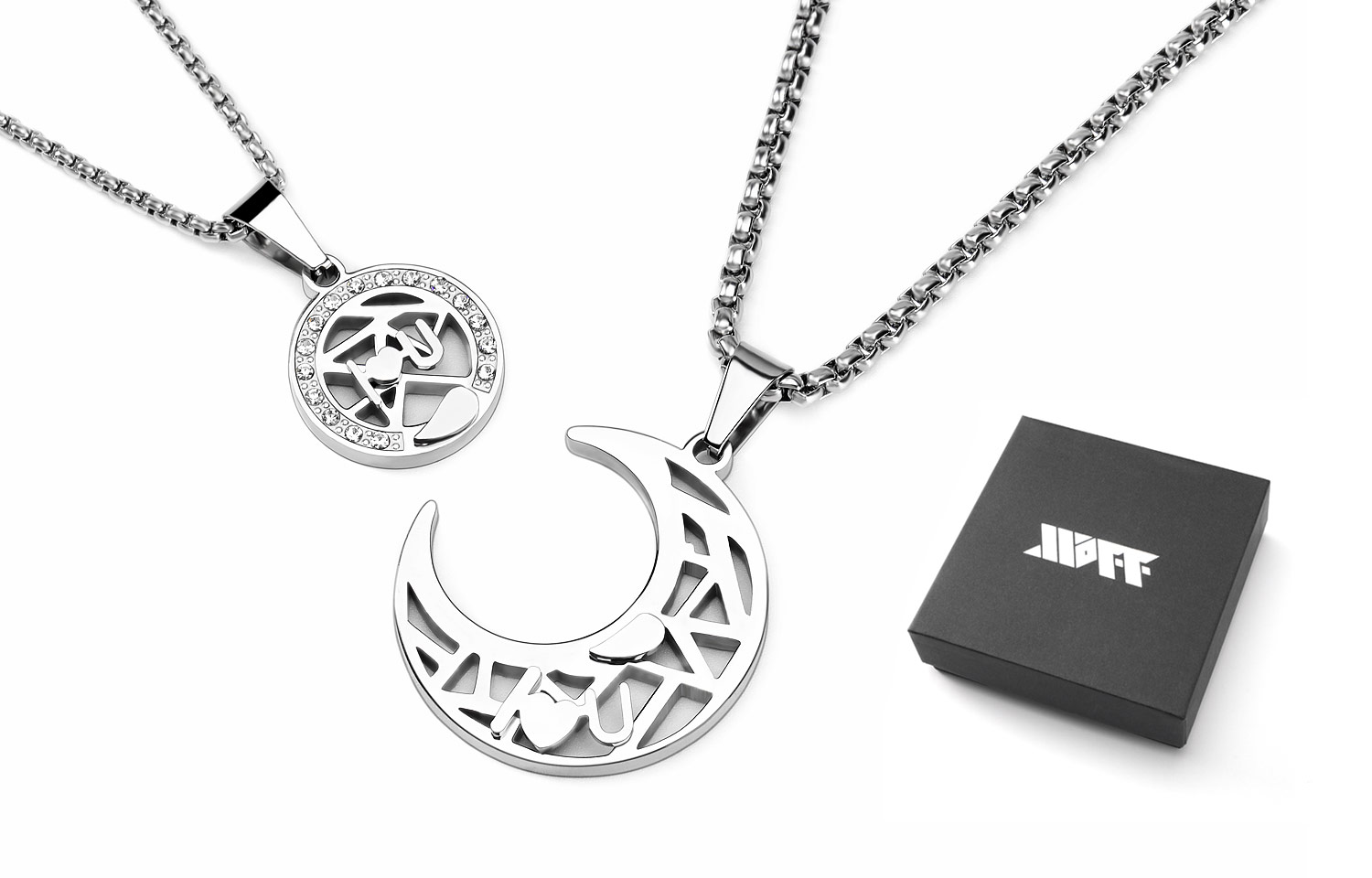 XXOFF Титановое стальное колье унисекс серебристо-белое
XXOFF Титановое стальное колье унисекс серебристо-белое