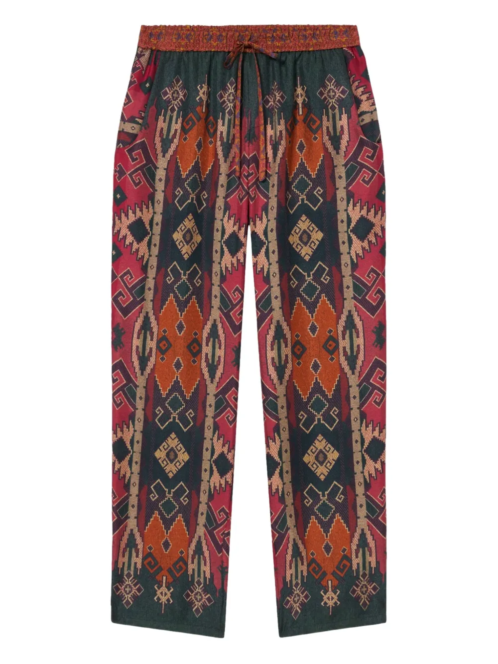 Брюки с узором на завязках Pierre-Louis Mascia, черный
Брюки с узором на завязках Pierre-Louis Mascia, черный