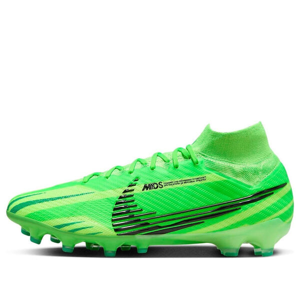 Кроссовки mercurial superfly 9 mds elite ag pro Nike, зеленый
Кроссовки mercurial superfly 9 mds elite ag pro Nike, зеленый