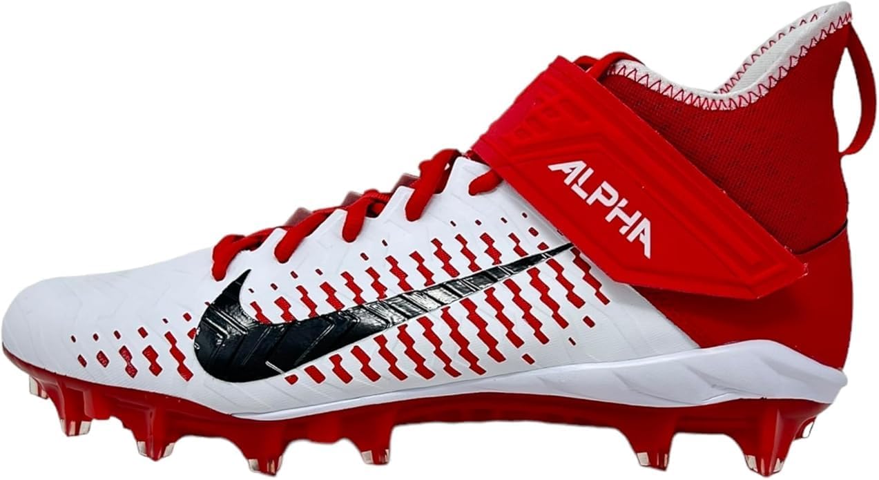Футбольные бутсы Nike Alpha Menace Pro 2 D мужские, черно-белые, 7 месяцев США, White-Black-University Red
Футбольные бутсы Nike Alpha Menace Pro 2 D мужские, черно-белые, 7 месяцев США, White-Black-University Red