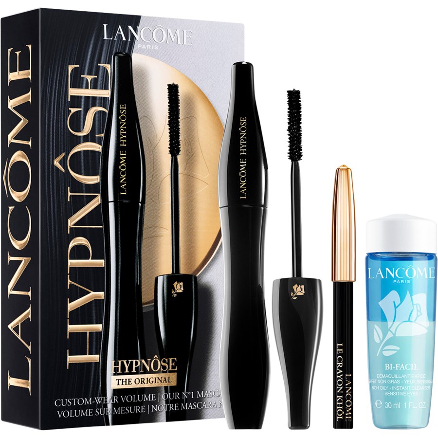 Тушь для ресниц Lancôme Hypnôse Routine Set, Hypnôse Mascara 6,2 ml + Bi-Facil 30 ml + Mini Crayon Khôl / 1 Stk.
Тушь для ресниц Lancôme Hypnôse Routine Set, Hypnôse Mascara 6,2 ml + Bi-Facil 30 ml + Mini Crayon Khôl / 1 Stk.