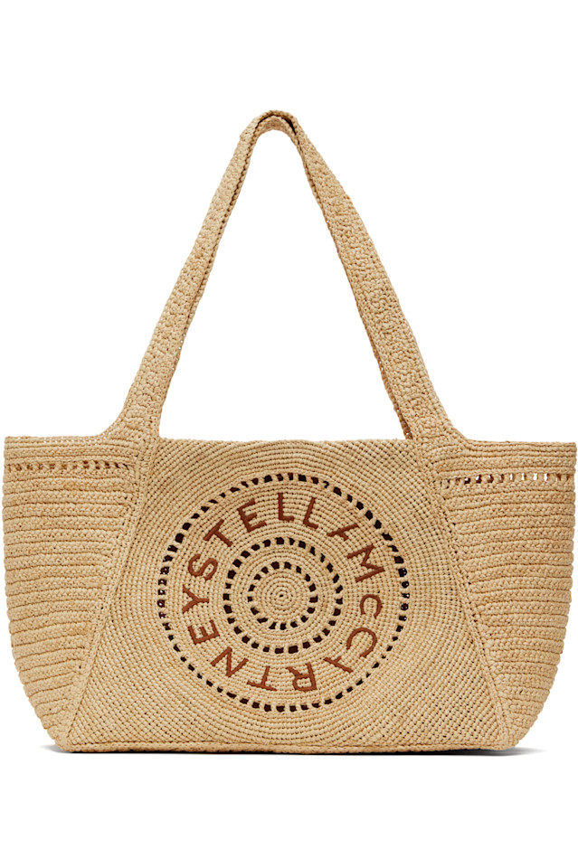 Средняя сумка-тоут из рафии с логотипом Stella Mccartney, цвет natural
Средняя сумка-тоут из рафии с логотипом Stella Mccartney, цвет natural