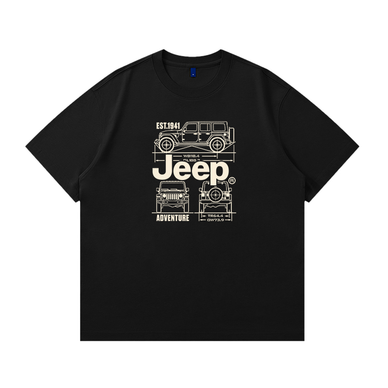 Футболка унисекс Jeep, черный
Футболка унисекс Jeep, черный