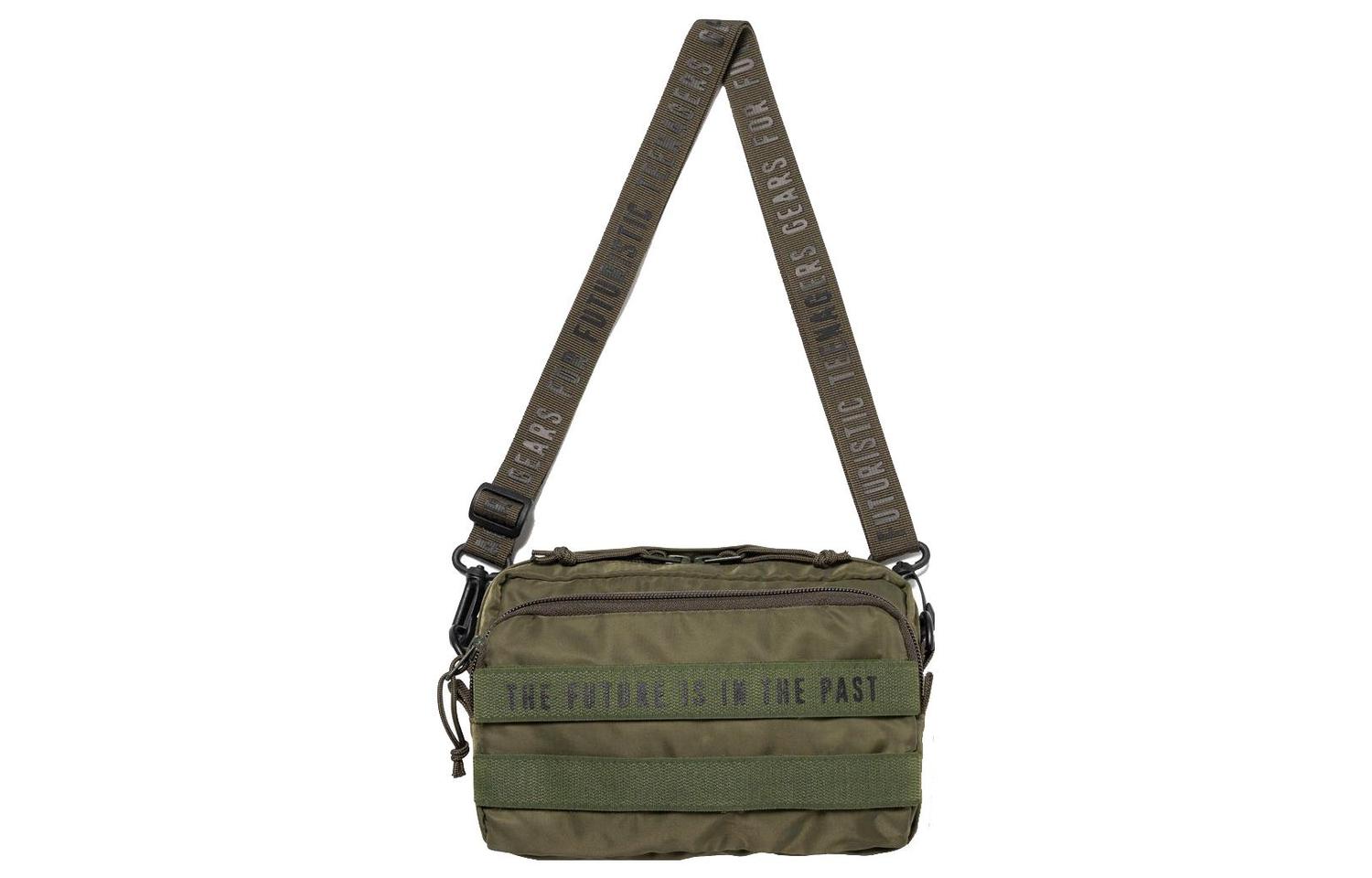 Нейлоновая портативная сумка через плечо повседневная мужская оливково-зеленая HUMAN MADE
Нейлоновая портативная сумка через плечо повседневная мужская оливково-зеленая HUMAN MADE