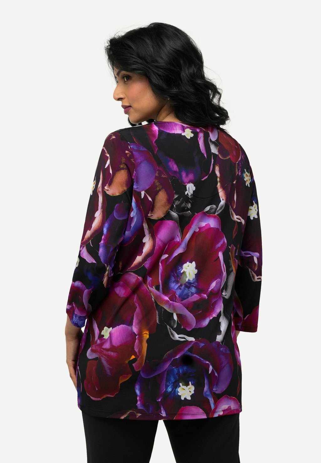 Топ с длинными рукавами Ulla Popken, черный
Топ с длинными рукавами Ulla Popken, черный