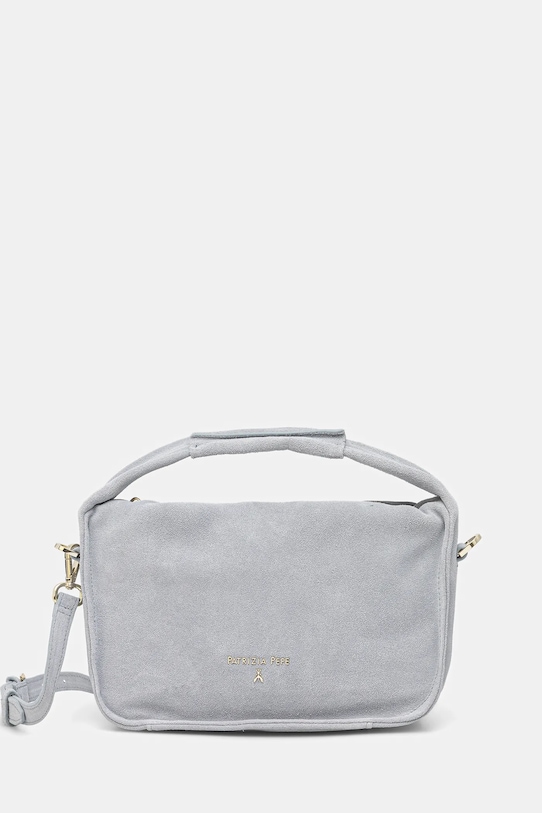 Замшевая сумка Patrizia Pepe, синий
Замшевая сумка Patrizia Pepe, синий