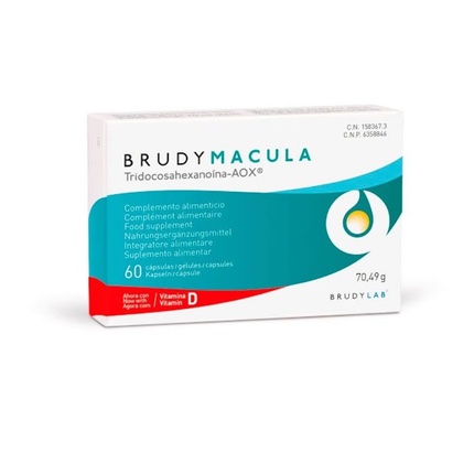 Brudy Macula 60 капсул - Пищевая добавка Brudy Lab
Brudy Macula 60 капсул - Пищевая добавка Brudy Lab