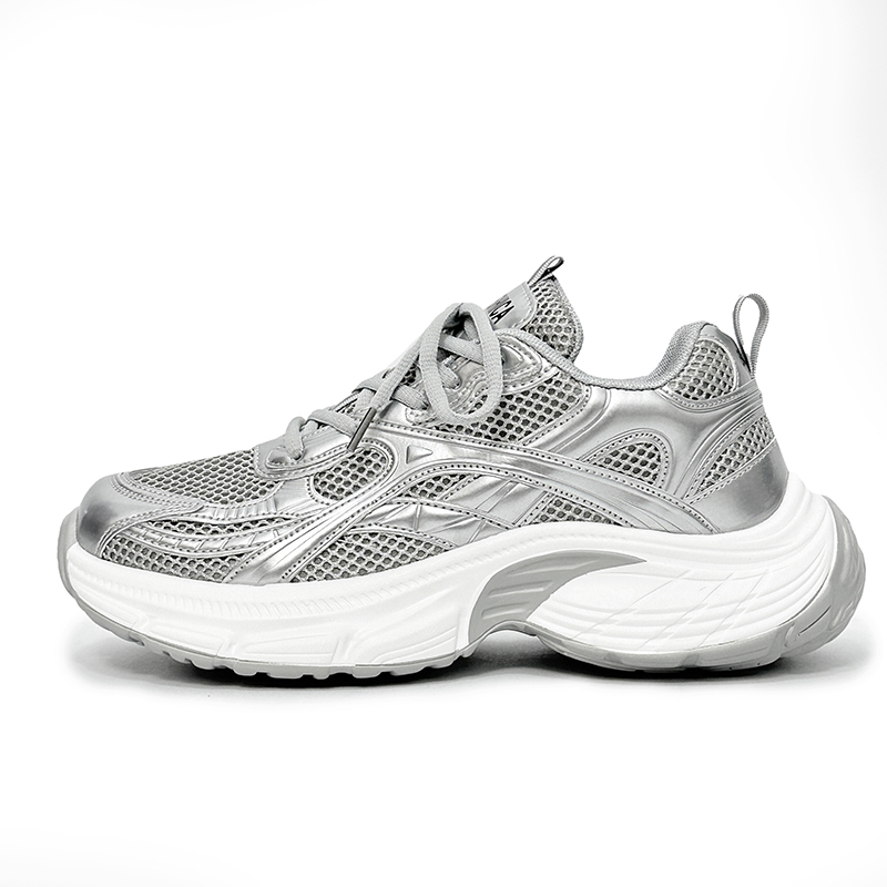 DIKENROK Низкие массивные кроссовки унисекс серебристые, цвет Silver
DIKENROK Низкие массивные кроссовки унисекс серебристые, цвет Silver