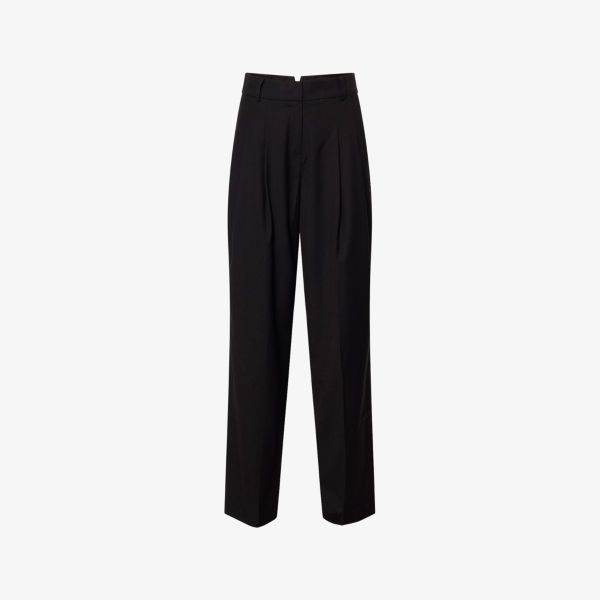 Брюки плиссированные The Frankie Shop Gelso из твидовой ткани, черный
Брюки плиссированные The Frankie Shop Gelso из твидовой ткани, черный