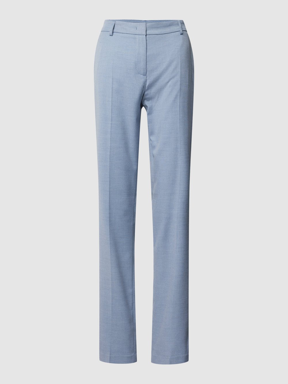 Брюки из ткани с фактурным рисунком Christian Berg Woman Selection, светло-голубой
Брюки из ткани с фактурным рисунком Christian Berg Woman Selection, светло-голубой