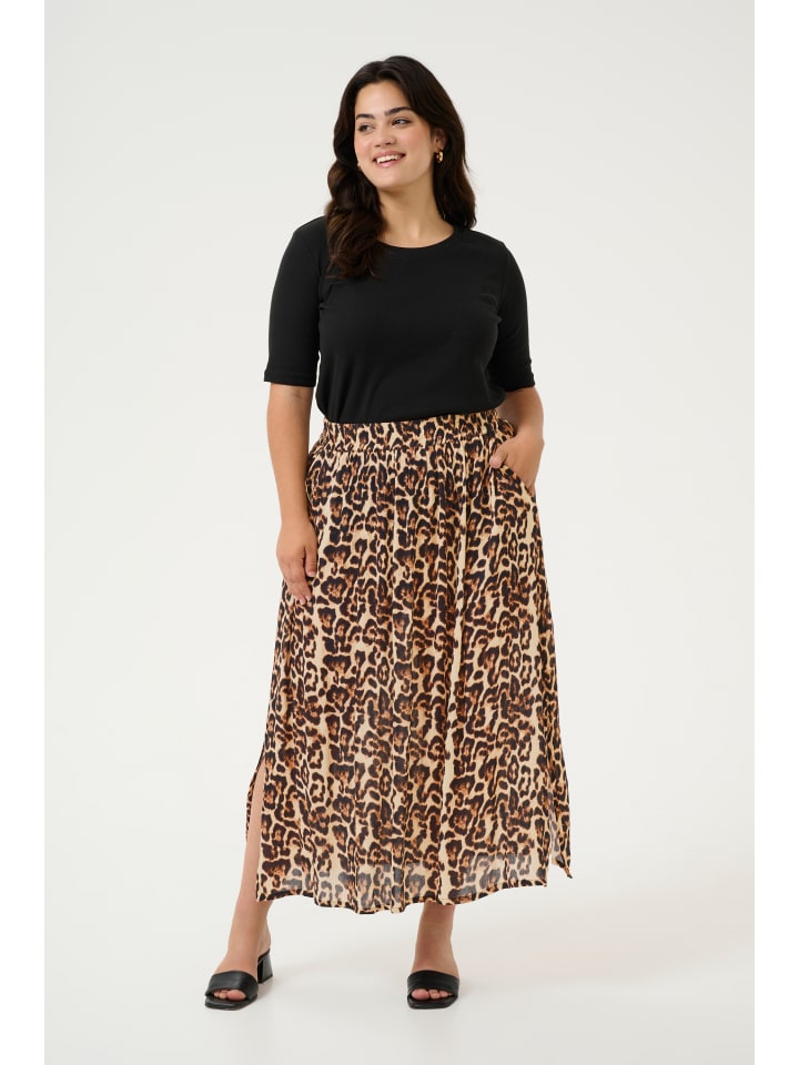 KAFFE curve Юбка KCedina, стандартный крой, с леопардовым принтом Naturel
KAFFE curve Юбка KCedina, стандартный крой, с леопардовым принтом Naturel
