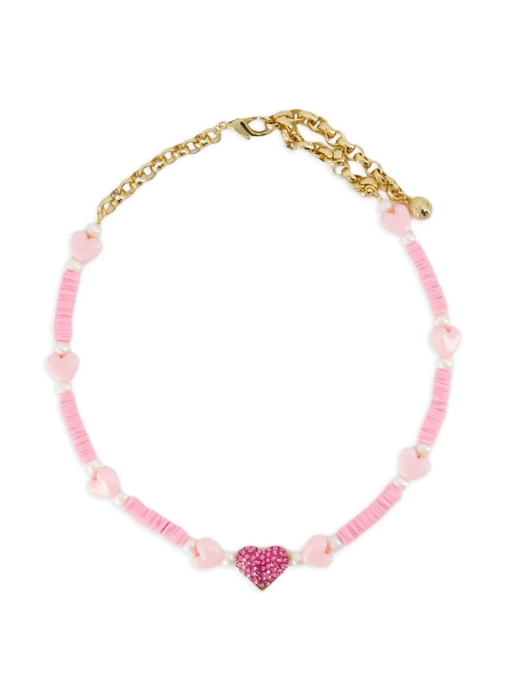 Декорированное колье Shourouk, золотой
Декорированное колье Shourouk, золотой