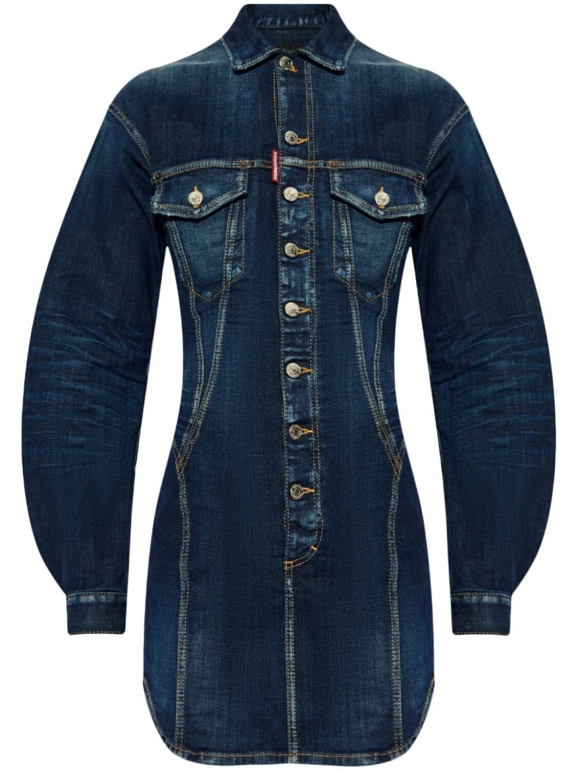 Dsquared2 мини-платье из денима с логотипом, синий
Dsquared2 мини-платье из денима с логотипом, синий