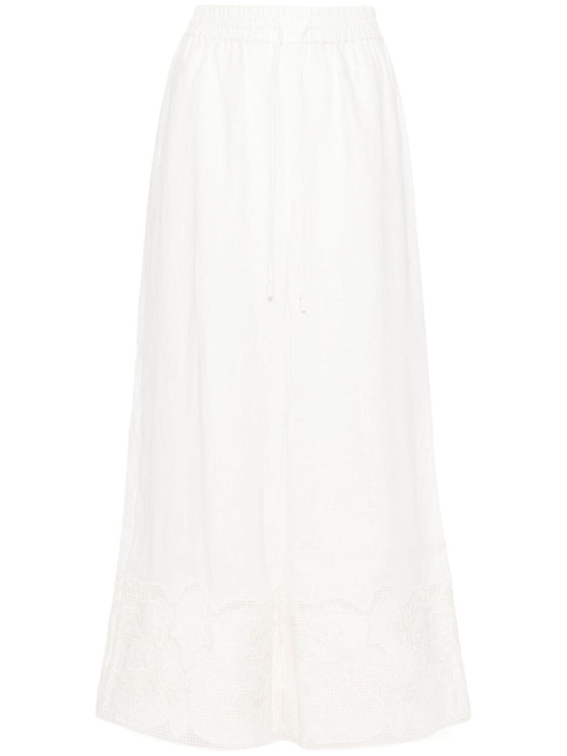 ALEMAIS льняные брюки с вышивкой Pegasus, белый
ALEMAIS льняные брюки с вышивкой Pegasus, белый