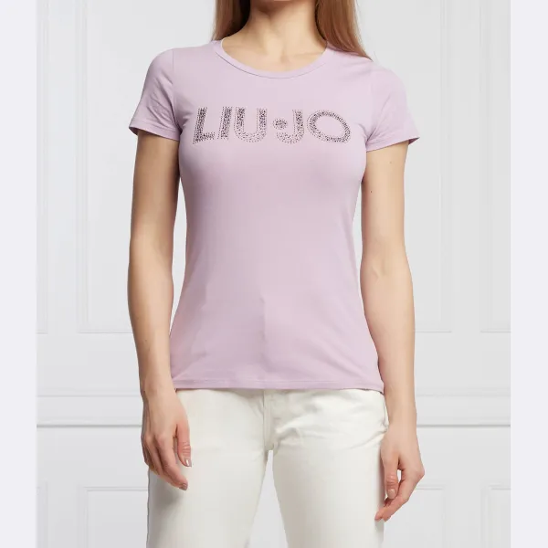 Футболка стандартного кроя Liu Jo, лавандовый
Футболка стандартного кроя Liu Jo, лавандовый