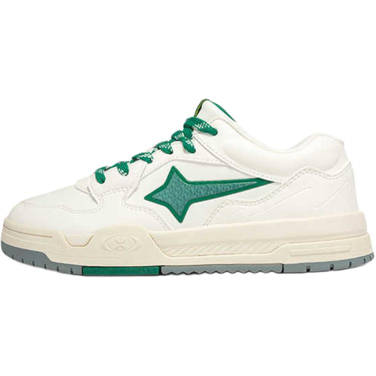 XTEP Износостойкие низкие детские скейтерские кроссовки бело-зеленые для подростков
XTEP Износостойкие низкие детские скейтерские кроссовки бело-зеленые для подростков