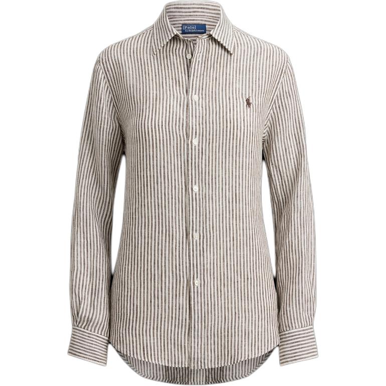 Женская рубашка Polo Ralph Lauren, коричневый
Женская рубашка Polo Ralph Lauren, коричневый
