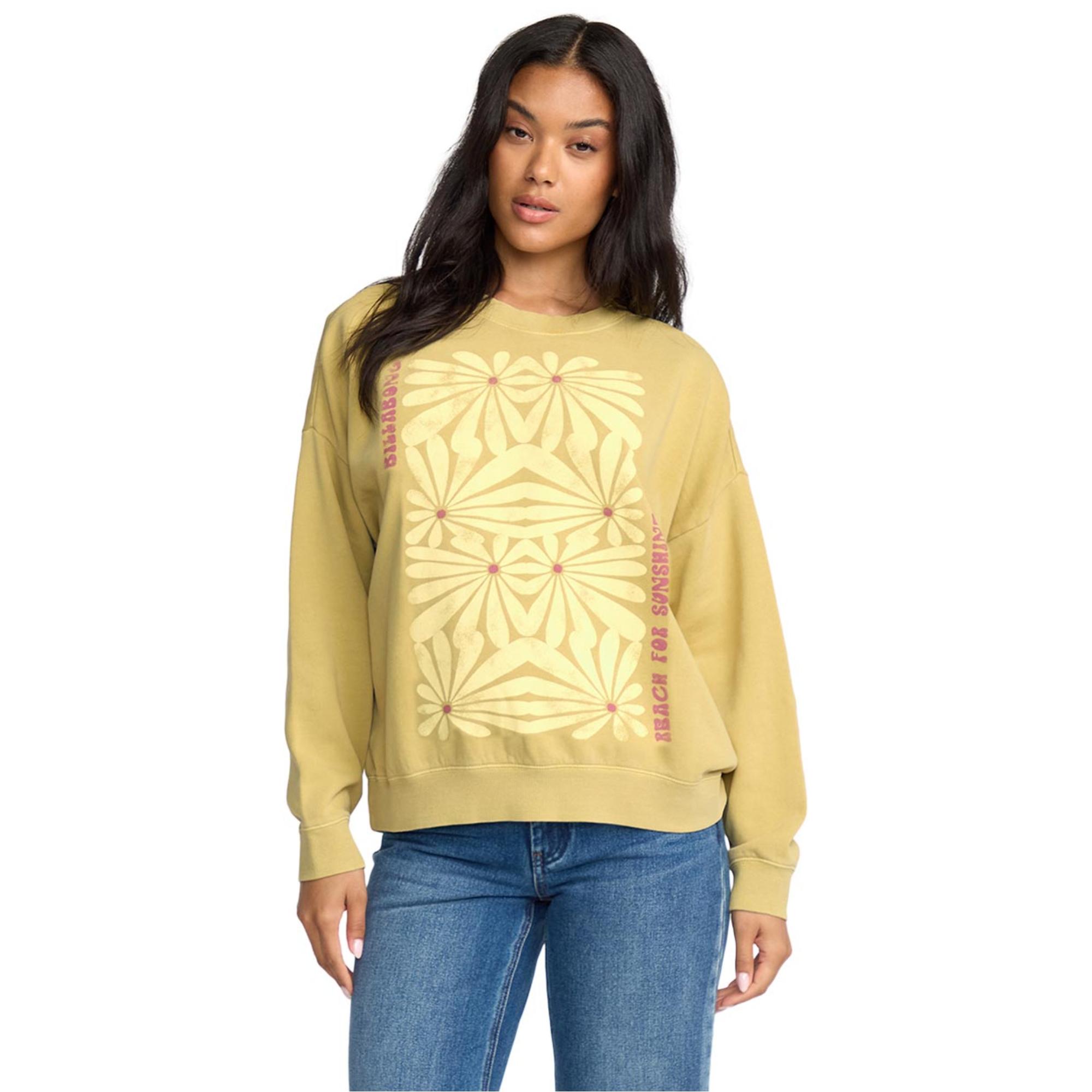 Женская толстовка Echo Crew Billabong, Light Olive
Женская толстовка Echo Crew Billabong, Light Olive