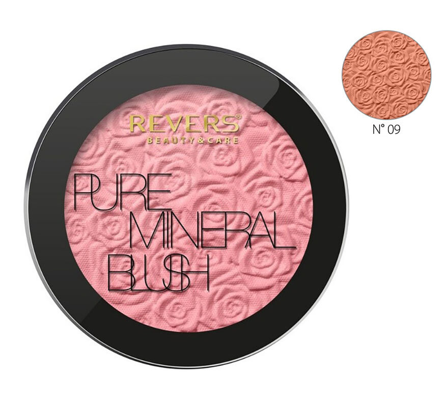 Revers, Чистые минеральные румяна №09, 6 г
Revers, Чистые минеральные румяна №09, 6 г