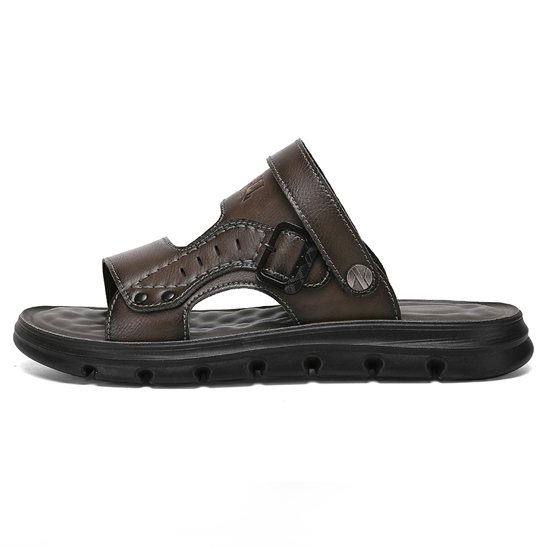 LONGYING Мужские пляжные сандалии коричневые, цвет Brown
LONGYING Мужские пляжные сандалии коричневые, цвет Brown