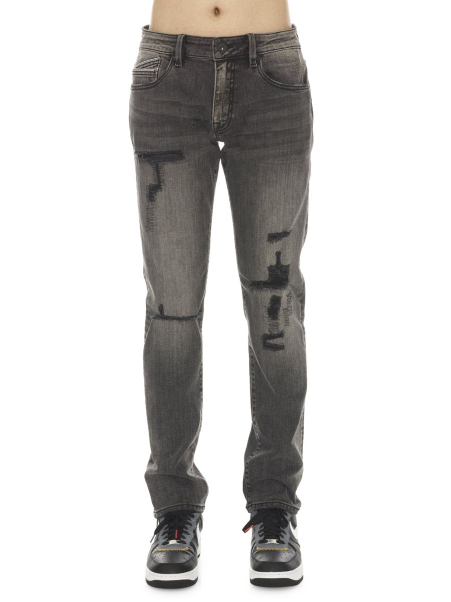 Джинсы Rocker Slim Fit с потертостями Cult Of Individuality, серый
Джинсы Rocker Slim Fit с потертостями Cult Of Individuality, серый