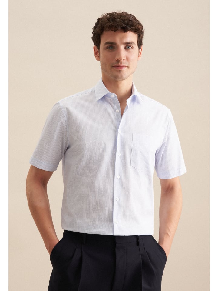 Рубашка Seidensticker, светло-синий
Рубашка Seidensticker, светло-синий