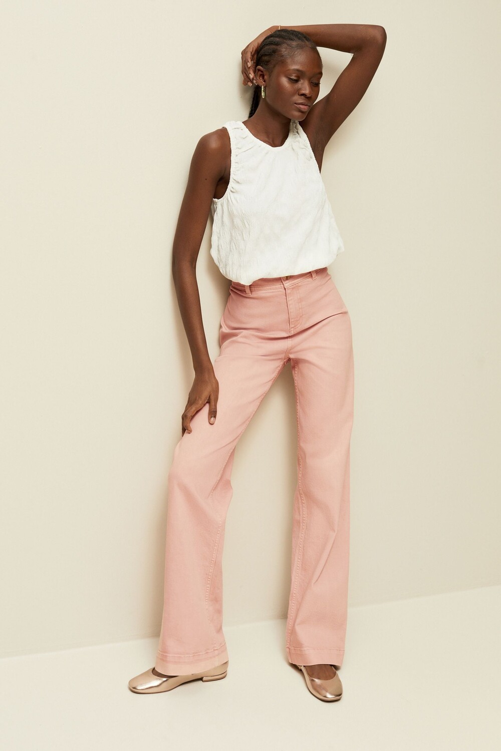 Широкие джинсы Next, розовый
Широкие джинсы Next, розовый