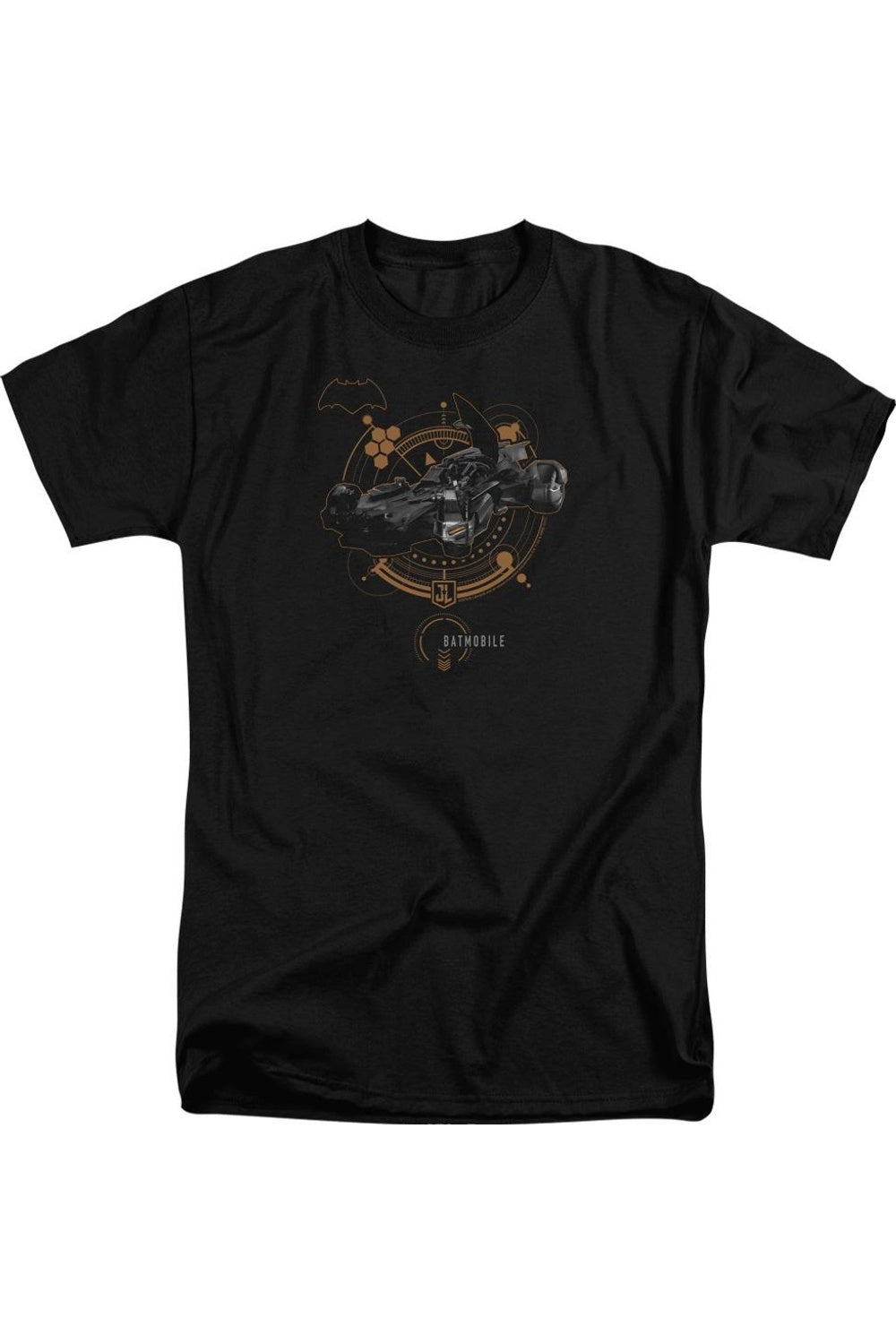 Футболка с коротким рукавом для взрослых с изображением Бэтмобиля из фильма «Лига справедливости» Justice League Movie, черный
Футболка с коротким рукавом для взрослых с изображением Бэтмобиля из фильма «Лига справедливости» Justice League Movie, черный