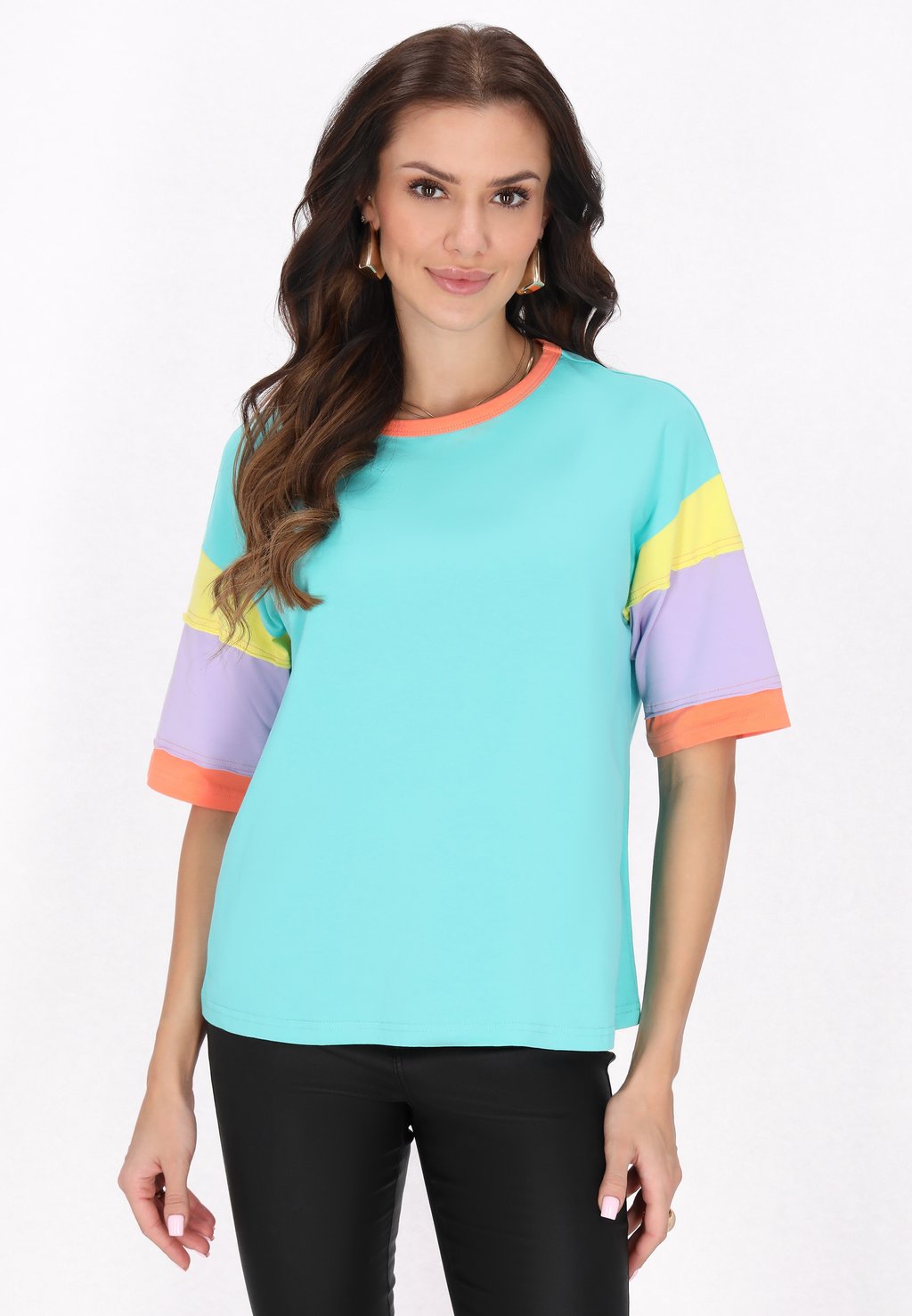 Базовая футболка faina, светло-голубой
Базовая футболка faina, светло-голубой