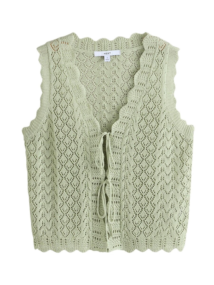 Вязаный жилет Next, пастельный зеленый
Вязаный жилет Next, пастельный зеленый