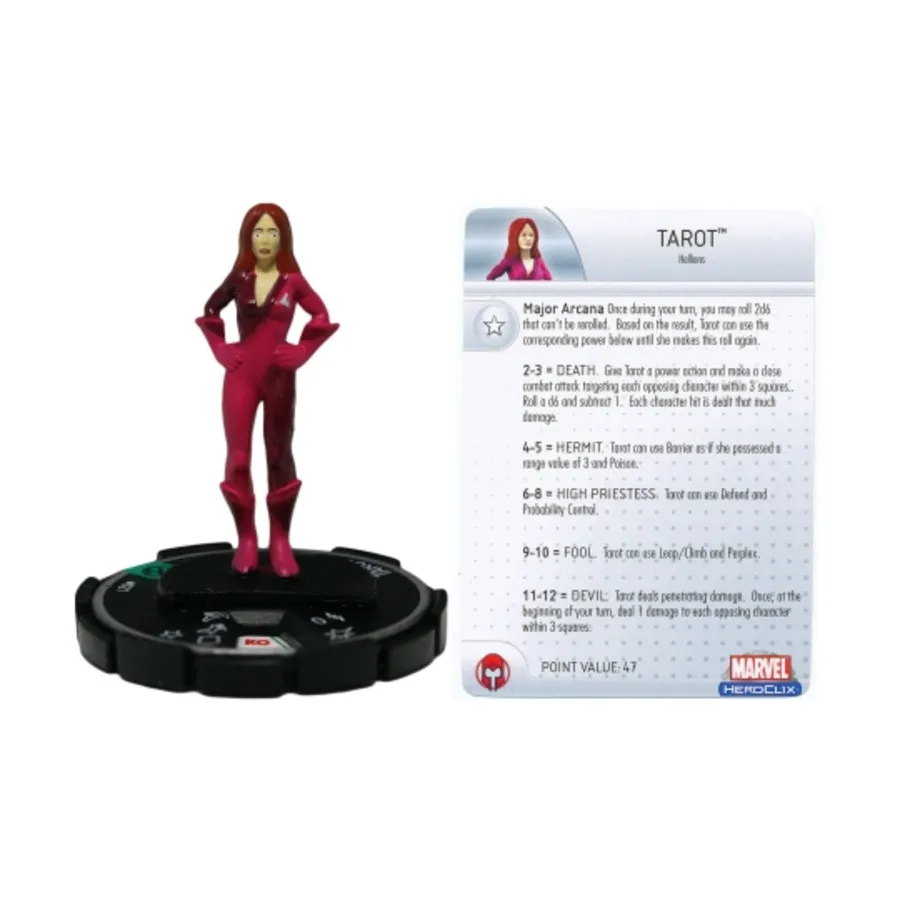 Таро (У), Marvel HeroClix - Giant-Size X-Men - Singles
Таро (У), Marvel HeroClix - Giant-Size X-Men - Singles