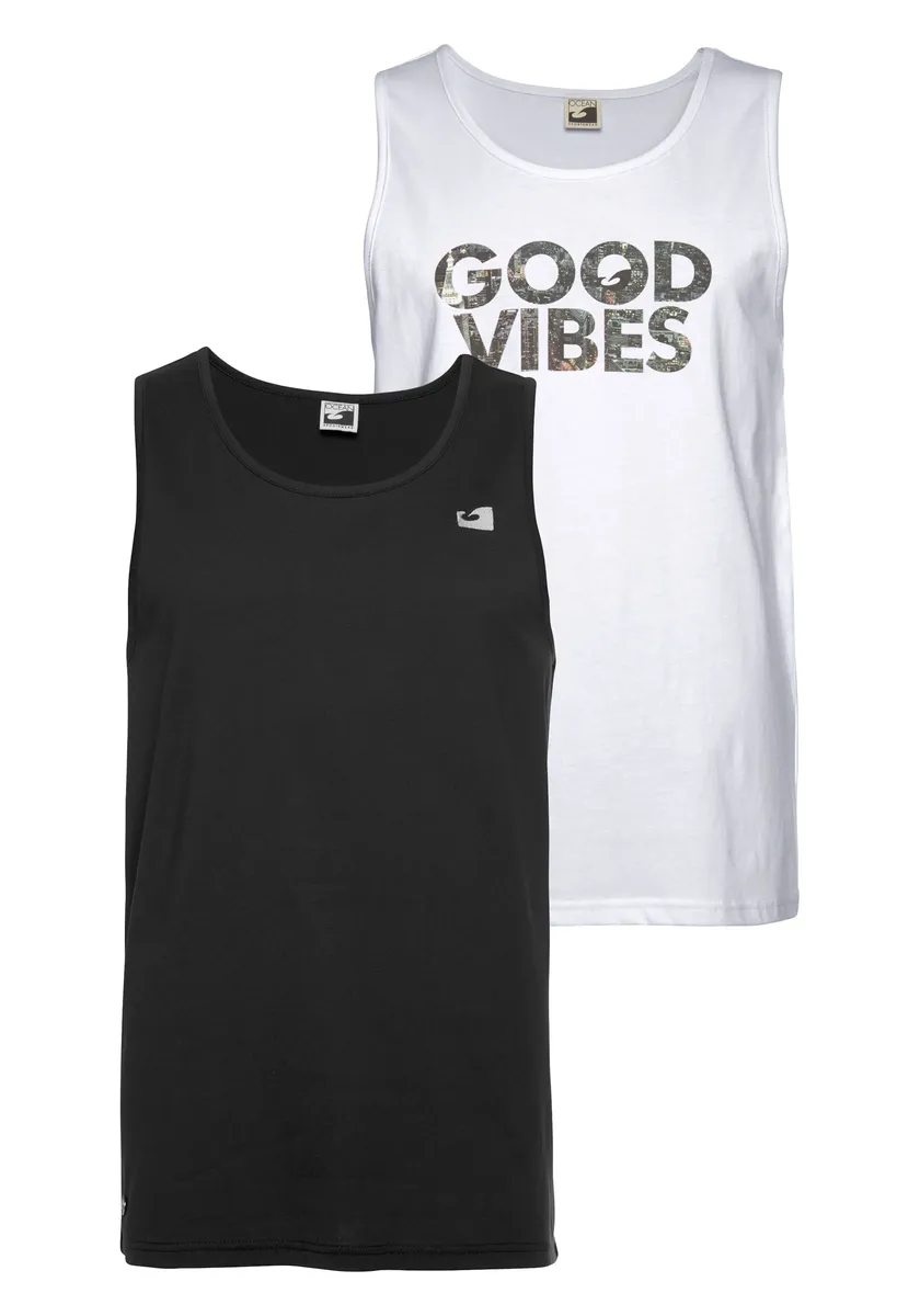 Майка Ocean Sportswear (2 шт. в упаковке), черно-белый
Майка Ocean Sportswear (2 шт. в упаковке), черно-белый