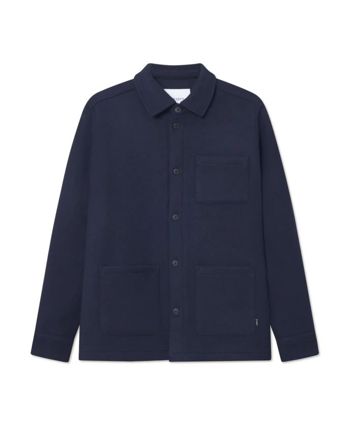 Рубашка из плотной шерсти, Джейсон Les Deux, синий
Рубашка из плотной шерсти, Джейсон Les Deux, синий