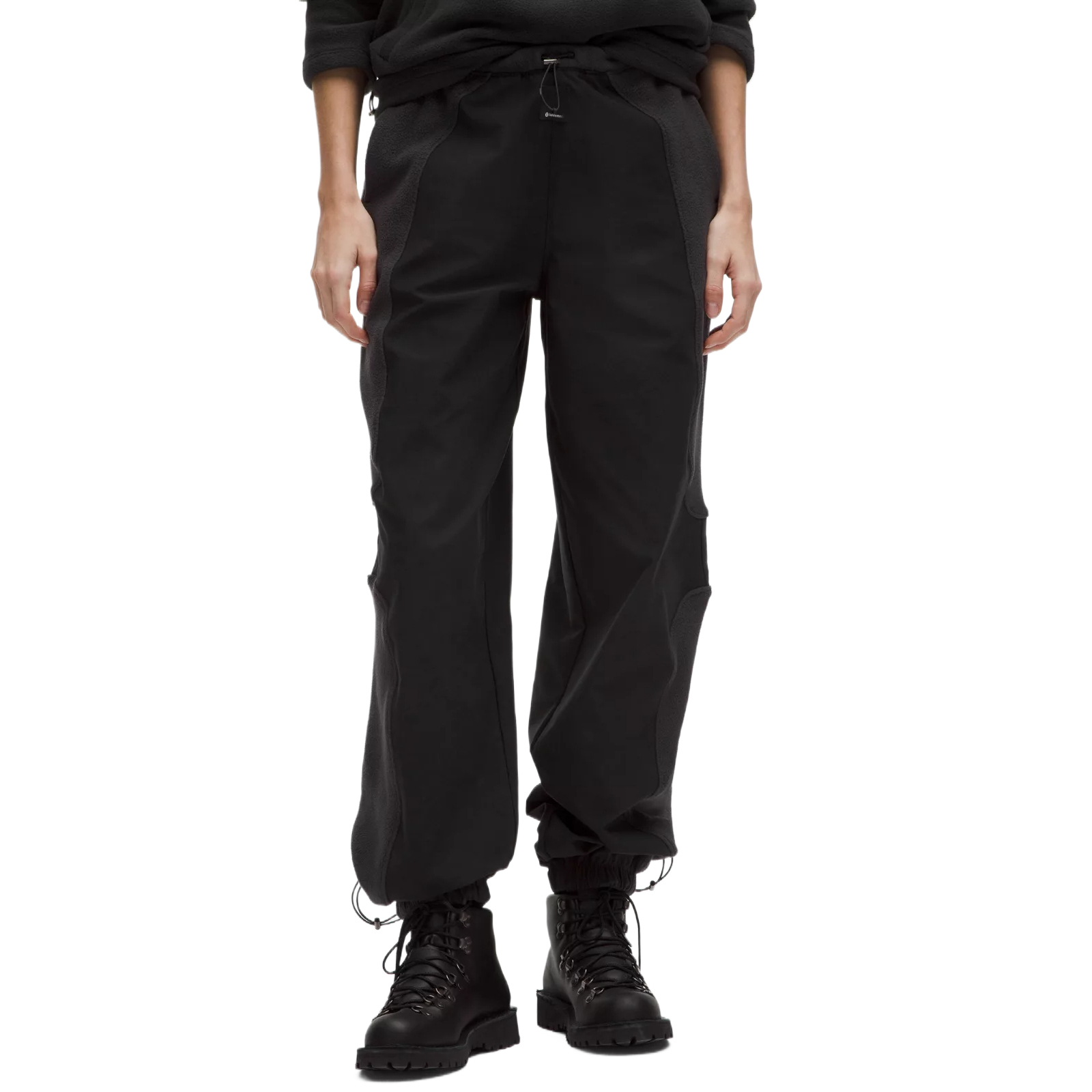 Флисовые спортивные штаны с регулируемым поясом женские Lululemon, черный
Флисовые спортивные штаны с регулируемым поясом женские Lululemon, черный