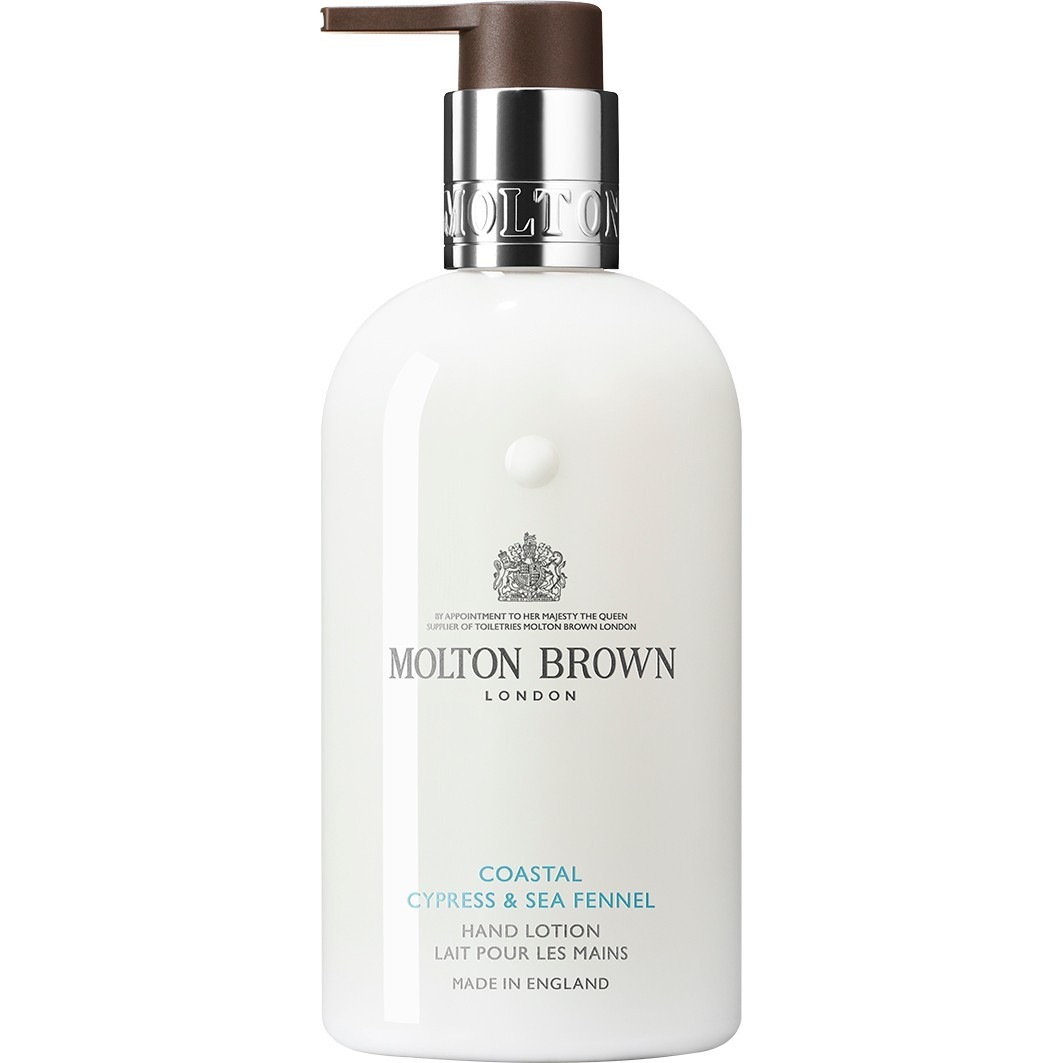 Крем для рук hand care coastal cypress & sea fennel hand lotion Molton Brown, объем 300 мл
Крем для рук hand care coastal cypress & sea fennel hand lotion Molton Brown, объем 300 мл