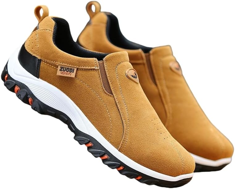 Мужские треккинговые кроссовки большого размера на слипоны с однотонным дизайном, удобной мягкой подошвой и противоскользящей поверхностью для активного отдыха на открытом воздухе Hoalox, коричневый
Мужские треккинговые кроссовки большого размера на слипоны с однотонным дизайном, удобной мягкой подошвой и противоскользящей поверхностью для активного отдыха на открытом воздухе Hoalox, коричневый