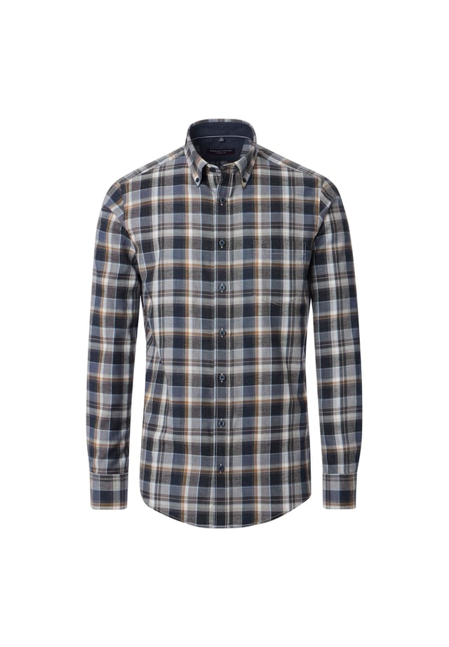 Рубашка фланелевая свободного покроя в клетку Casamoda, синий
Рубашка фланелевая свободного покроя в клетку Casamoda, синий