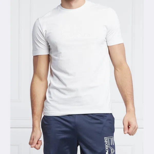 Футболка стандартного кроя Ea7, белый
Футболка стандартного кроя Ea7, белый