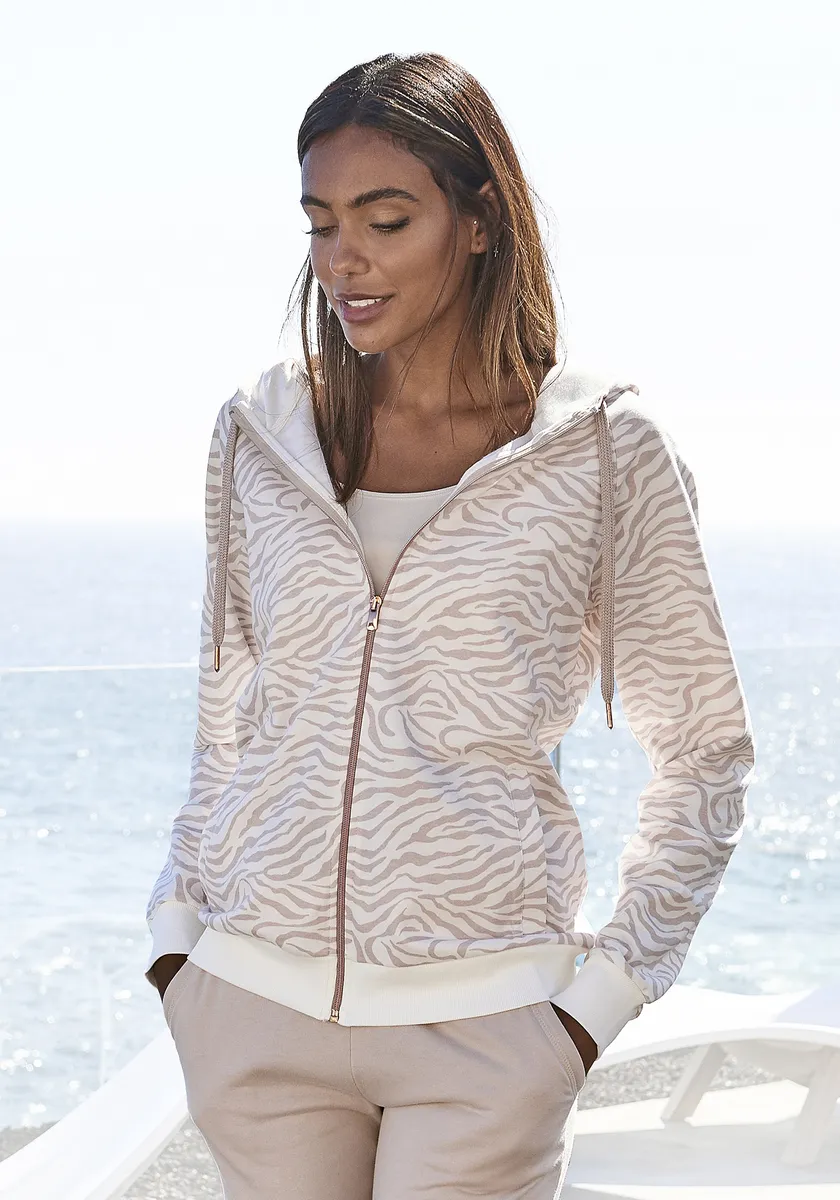 Толстовка LASCANA с капюшоном "Толстовка с деталями из розового золота" и боковыми карманами, костюм для отдыха, бежевый
Толстовка LASCANA с капюшоном "Толстовка с деталями из розового золота" и боковыми карманами, костюм для отдыха, бежевый