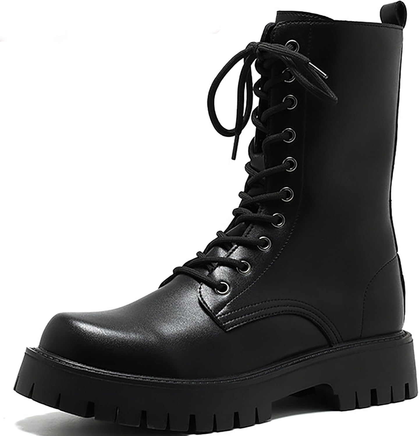 Мужские черные кожаные высокие ботинки на шнуровке с платформой, ретро Qeosnbx
Мужские черные кожаные высокие ботинки на шнуровке с платформой, ретро Qeosnbx