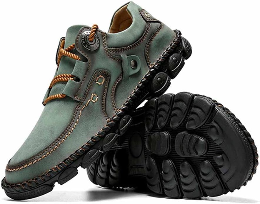 Мужские повседневные туфли, винтажные шнурованные ручной работы прогулочные туфли, кожаные оксфорды кроссовки Msyingl, зеленый
Мужские повседневные туфли, винтажные шнурованные ручной работы прогулочные туфли, кожаные оксфорды кроссовки Msyingl, зеленый