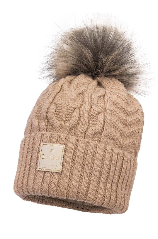 Детская шапка с добавлением шерсти FEMKE II Jamiks, бежевый
Детская шапка с добавлением шерсти FEMKE II Jamiks, бежевый