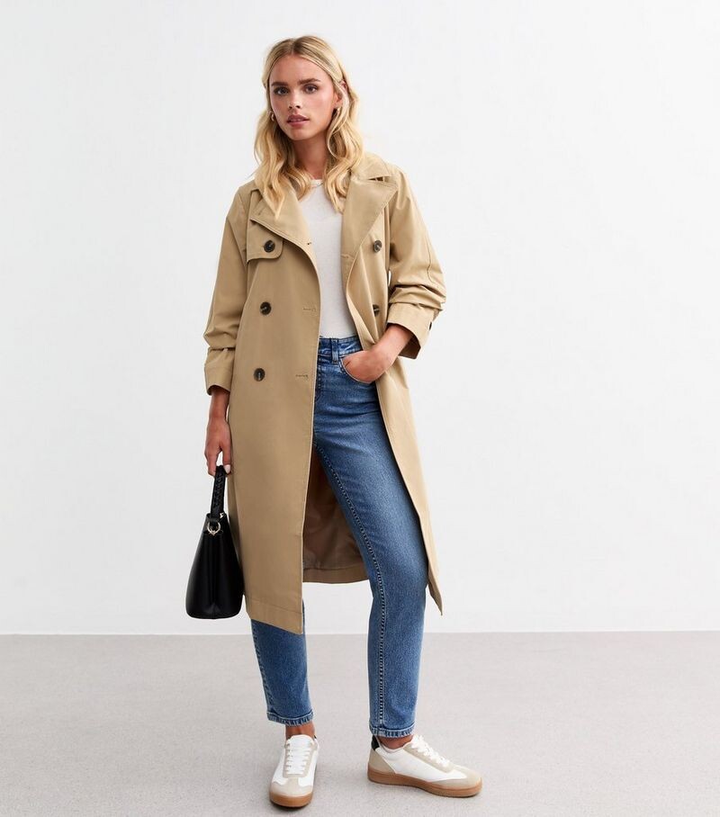 Двубортное пальто Mac цвета Petite светло-коричневого цвета New Look, светло-серый
Двубортное пальто Mac цвета Petite светло-коричневого цвета New Look, светло-серый
