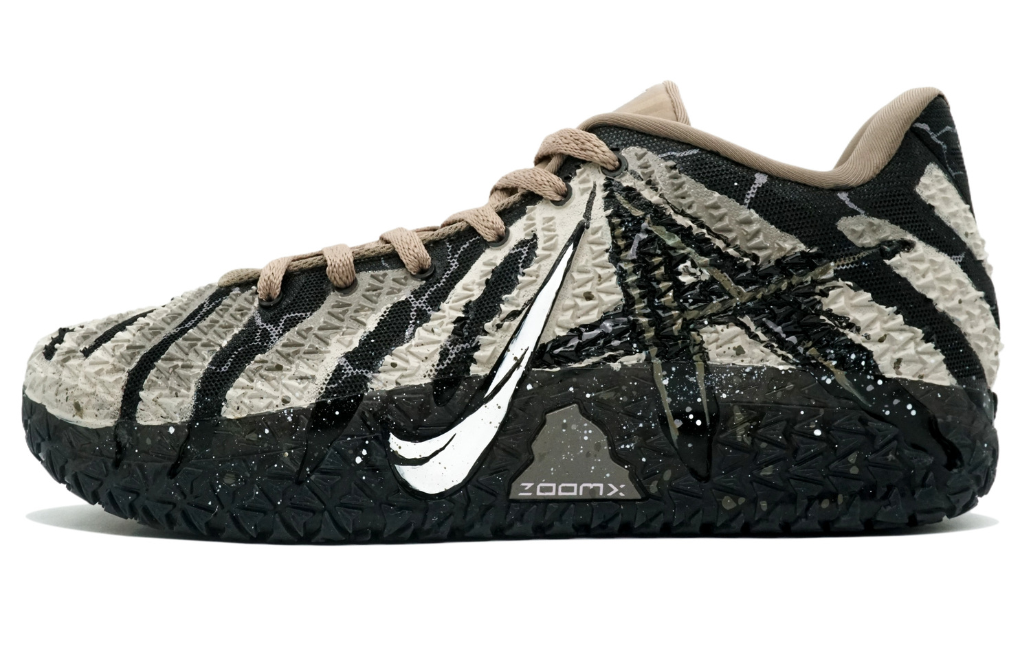 Кроссовки для баскетбола мужские Ja Morant 3 Wild Dart Cushioning, износостойкие, низкие Nike, бежевый черный
Кроссовки для баскетбола мужские Ja Morant 3 Wild Dart Cushioning, износостойкие, низкие Nike, бежевый черный
