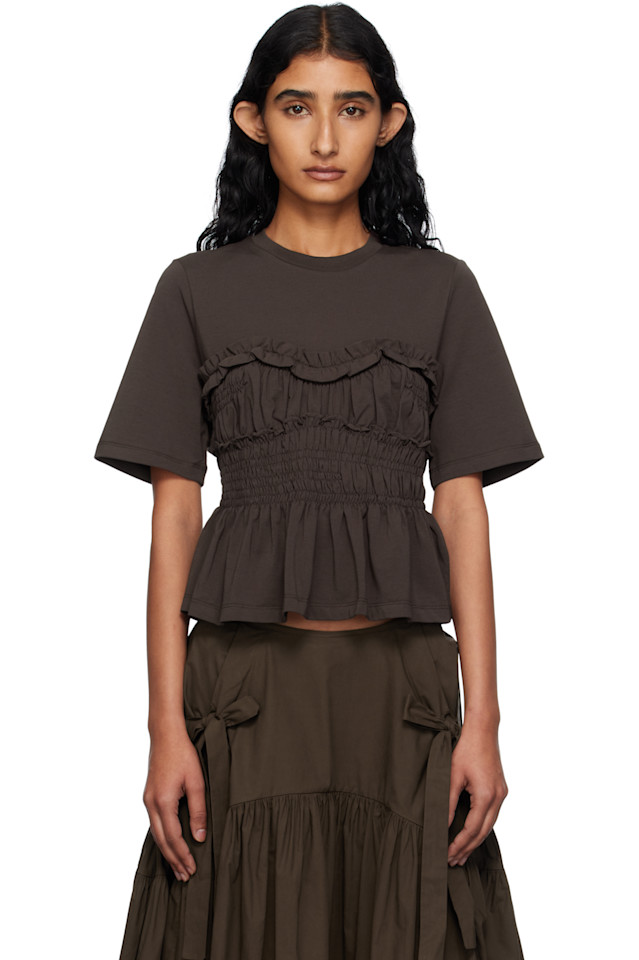 Футболка Vilde Cecilie Bahnsen, коричневый
Футболка Vilde Cecilie Bahnsen, коричневый