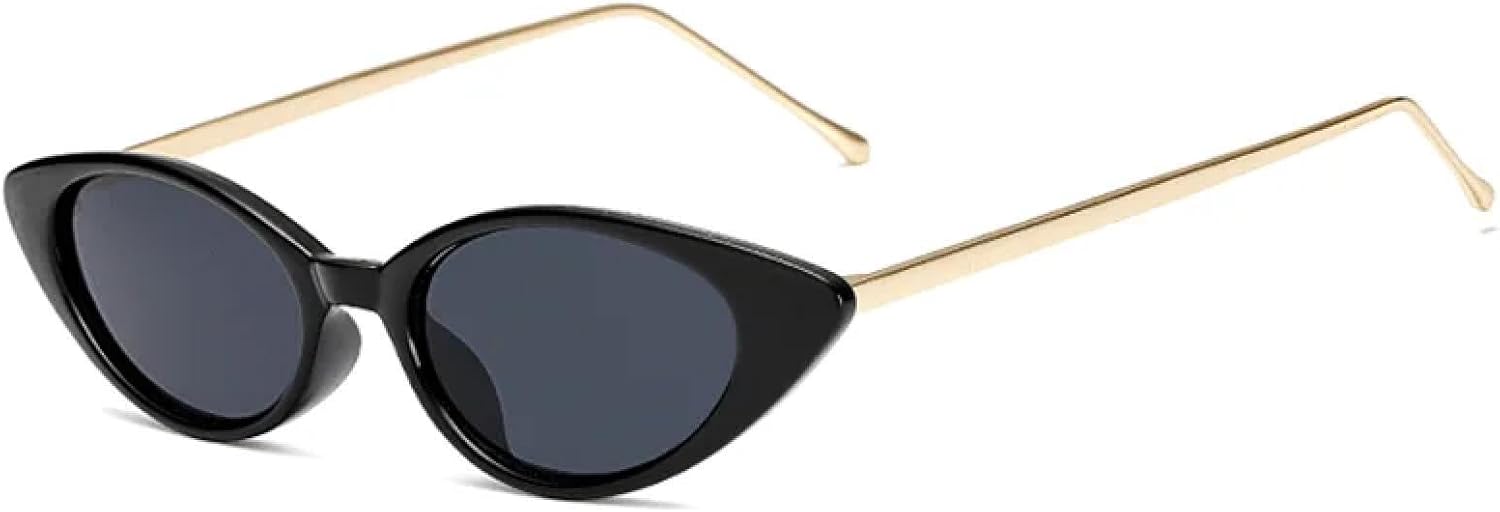 Солнцезащитные очки «кошачий глаз» для женщин, маленькие, женские солнцезащитные очки, зеленые очки с леопардовым принтом, защита от УФ-излучения UV400 DSVIGF, Black Grey
Солнцезащитные очки «кошачий глаз» для женщин, маленькие, женские солнцезащитные очки, зеленые очки с леопардовым принтом, защита от УФ-излучения UV400 DSVIGF, Black Grey