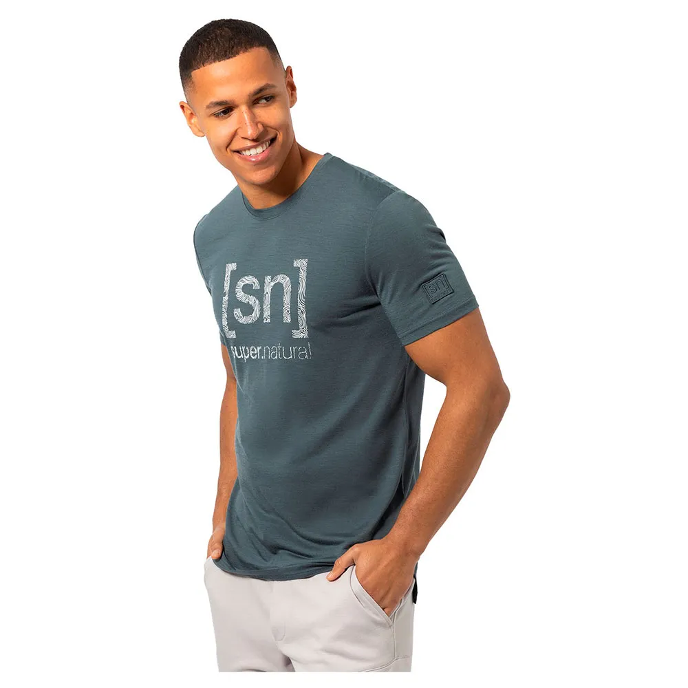 Футболка с коротким рукавом Super.natural Logo Lines Bio, синий
Футболка с коротким рукавом Super.natural Logo Lines Bio, синий