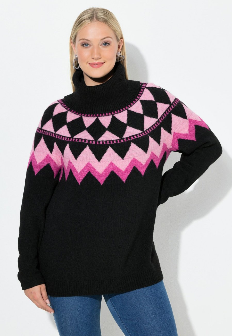 Джемпер Ulla Popken Jumper, Pale Pink/Black
Джемпер Ulla Popken Jumper, Pale Pink/Black