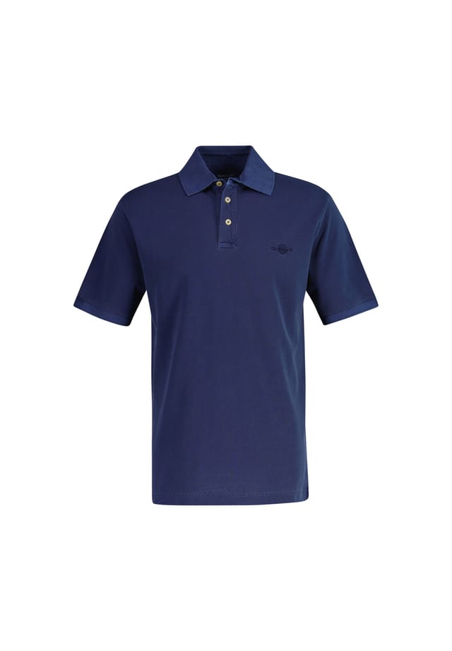 Выцветшая рубашка поло - выцветшая на солнце рубашка поло с коротким рукавом и планкой на пуговицах Gant, синий
Выцветшая рубашка поло - выцветшая на солнце рубашка поло с коротким рукавом и планкой на пуговицах Gant, синий